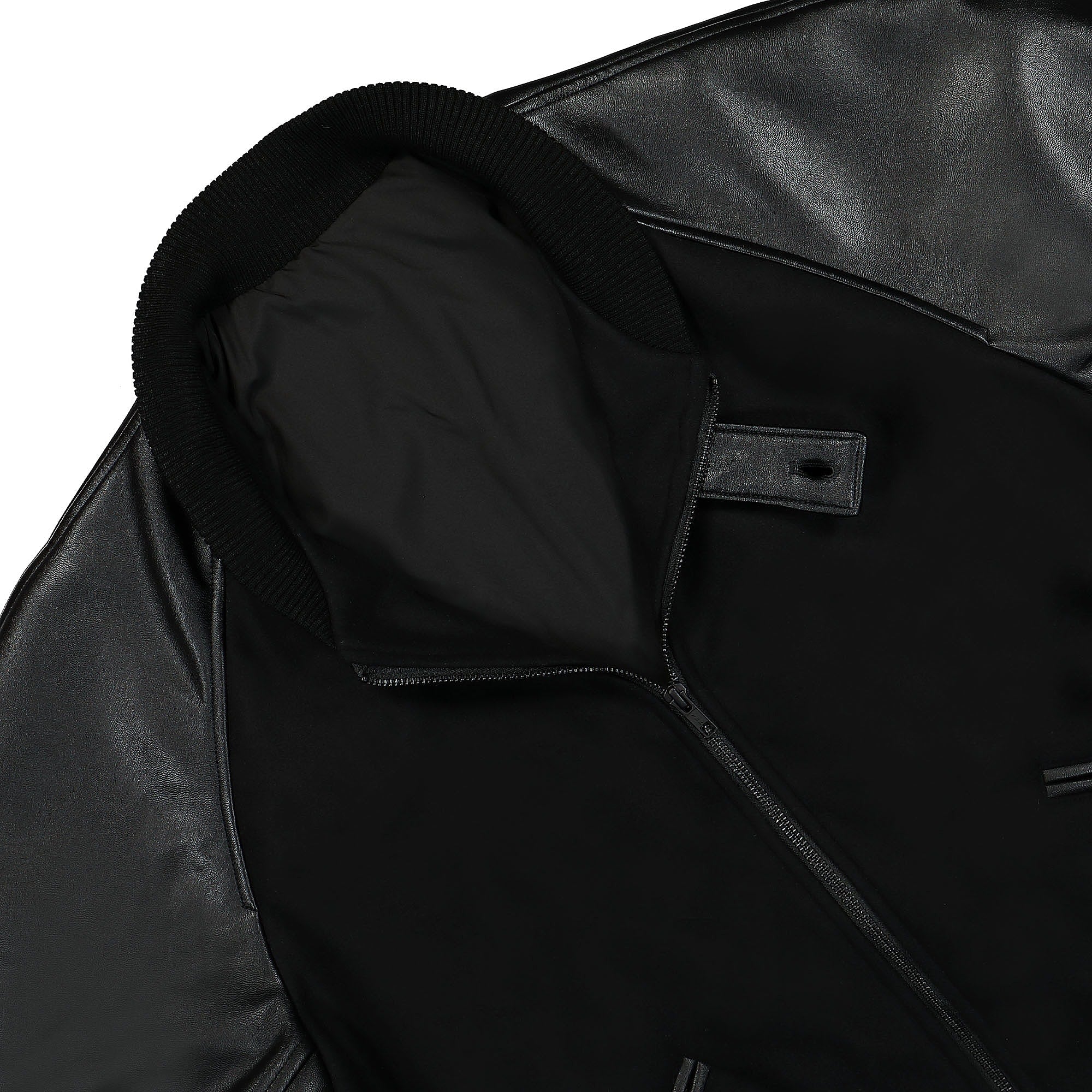 Y-3 Classic Varsity Jacket Black Bomber & Varsity Jackets Close-up | Overkill