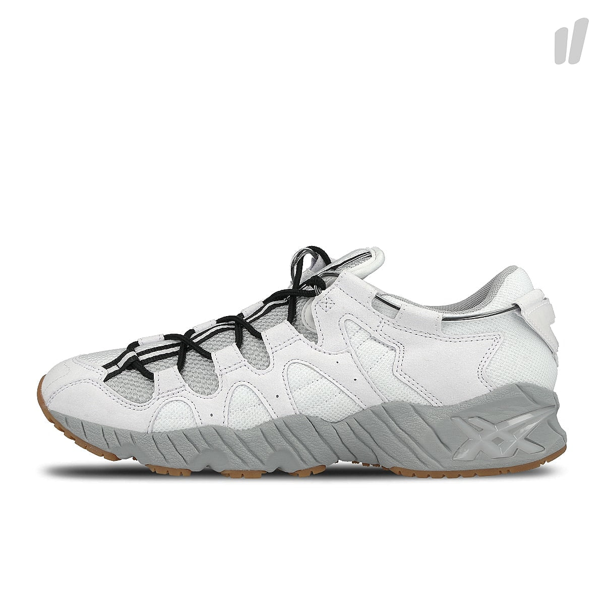 Asics gel mai White / White Low Top Sneakers HN719 0101 | Overkill