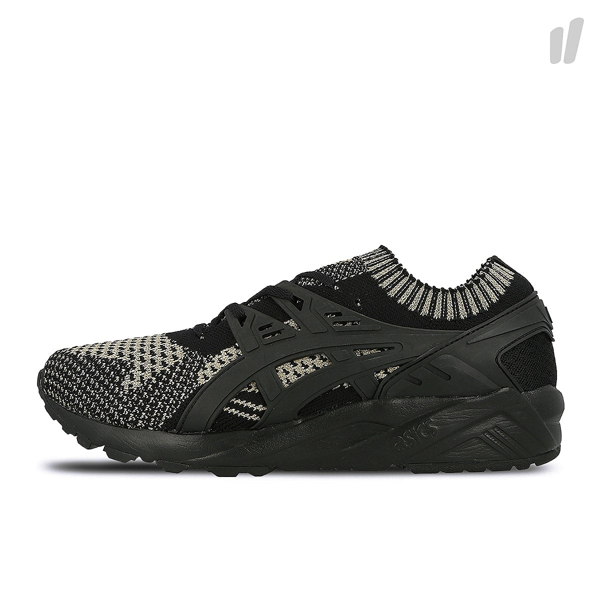Asics gel kayano trainer knit Black-Black Low Top Sneakers HN7R0 9090 | Overkill
