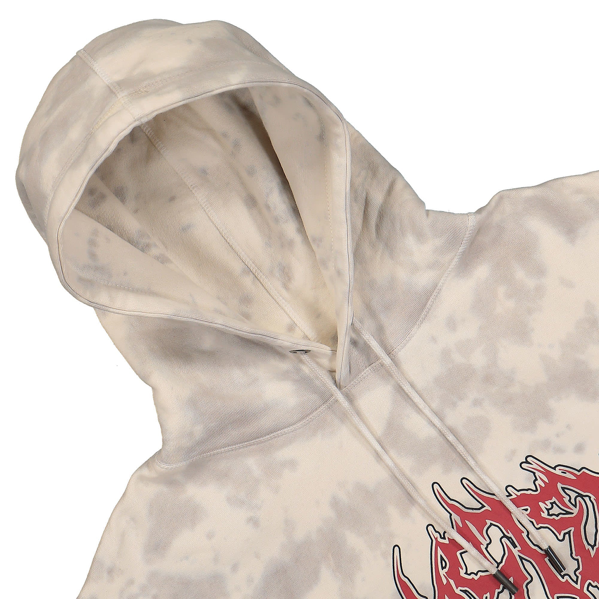 Wasted Paris Bleach Field Hoodie Sand / Grey Hoodies Material | Overkill