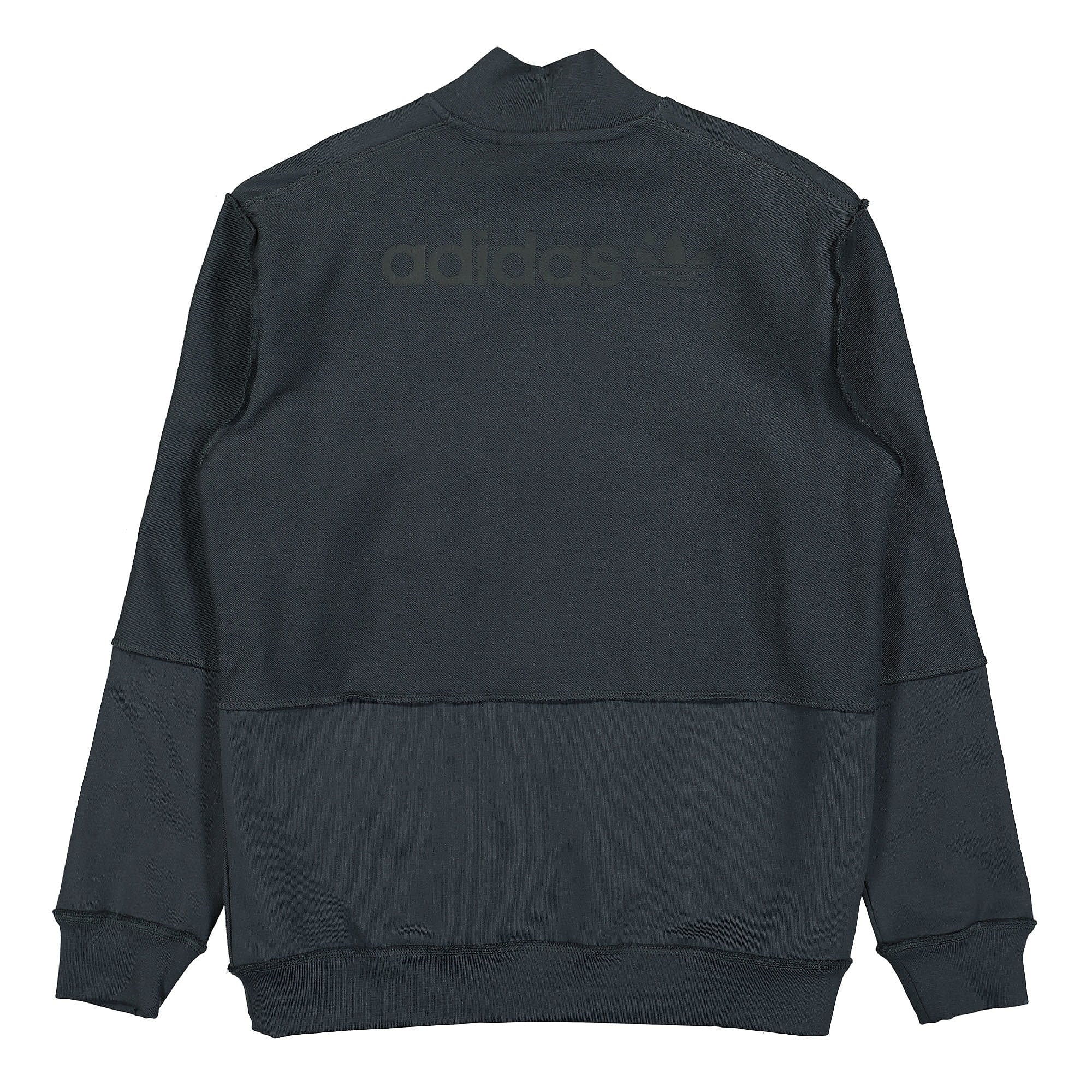 adidas Loopback Quarter Zip Carbon Sweatshirts Material | Overkill