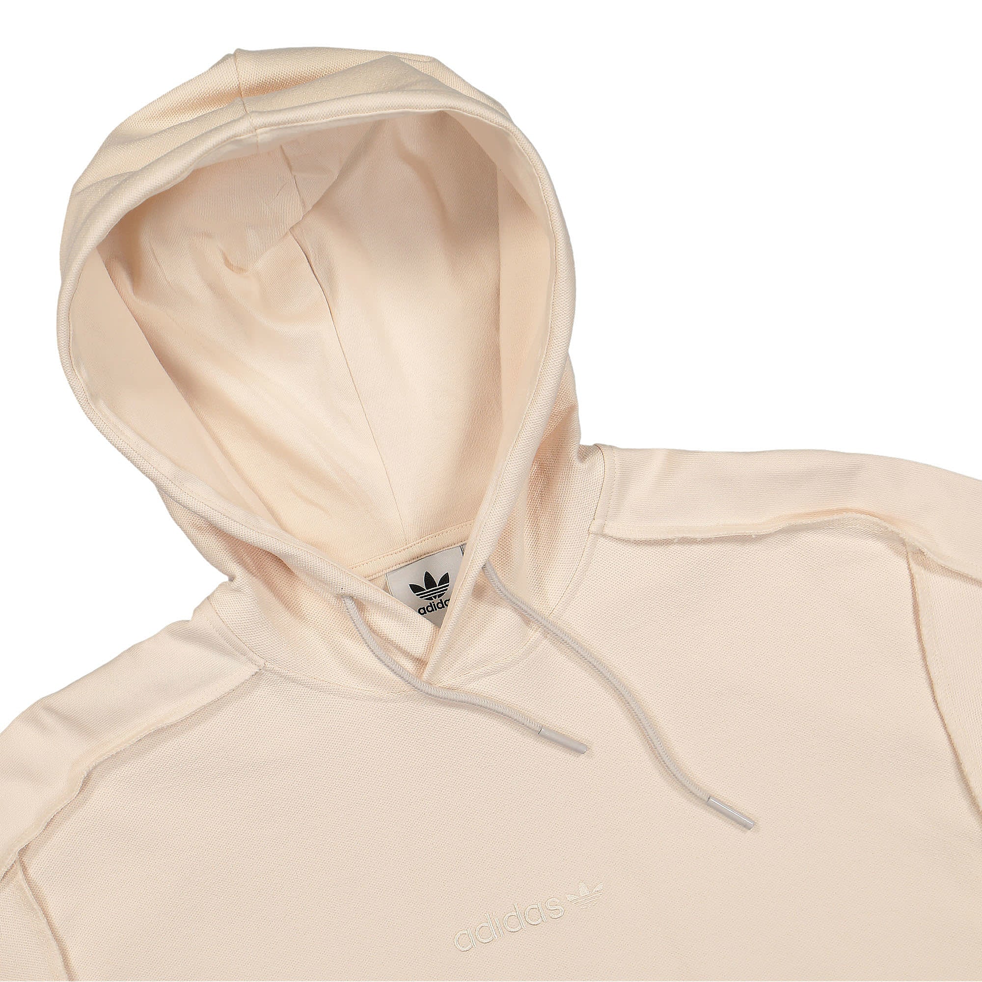 adidas Loopback Hoodie Wonder White Hoodies Close-up | Overkill