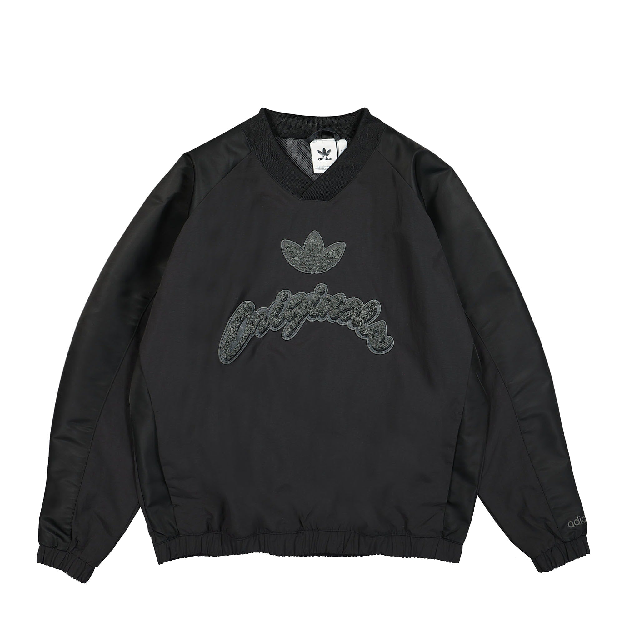 adidas College Popover Windbreaker Black Windbreaker HP0431 | Overkill