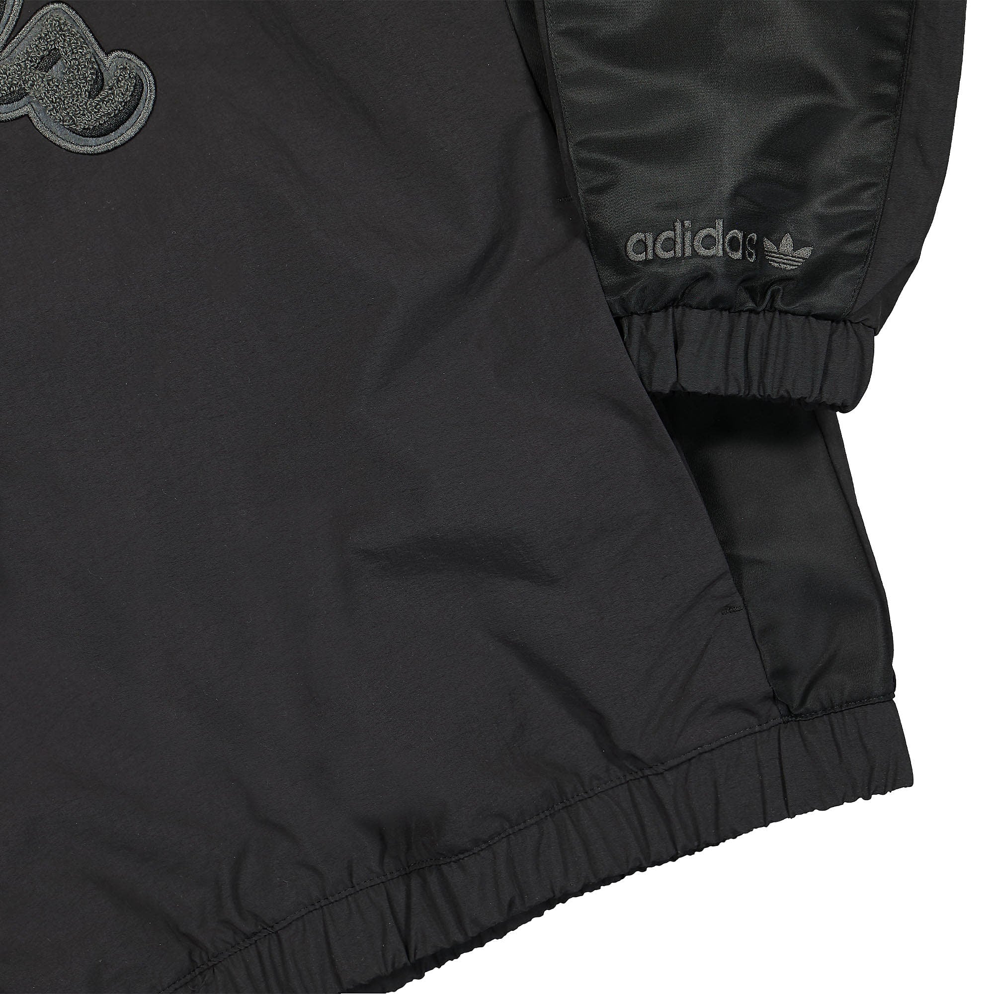 adidas College Popover Windbreaker Black Windbreaker Detailfoto | Overkill