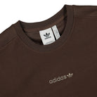adidas Loopback Crew Sweatshirt Brown Sweatshirts Material | Overkill
