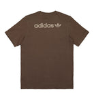 adidas Logo Tee Brown T-Shirts Close-up | Overkill