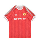 adidas Manchester United 90 Home Jersey Bright Red T-Shirts HP0455 | Overkill