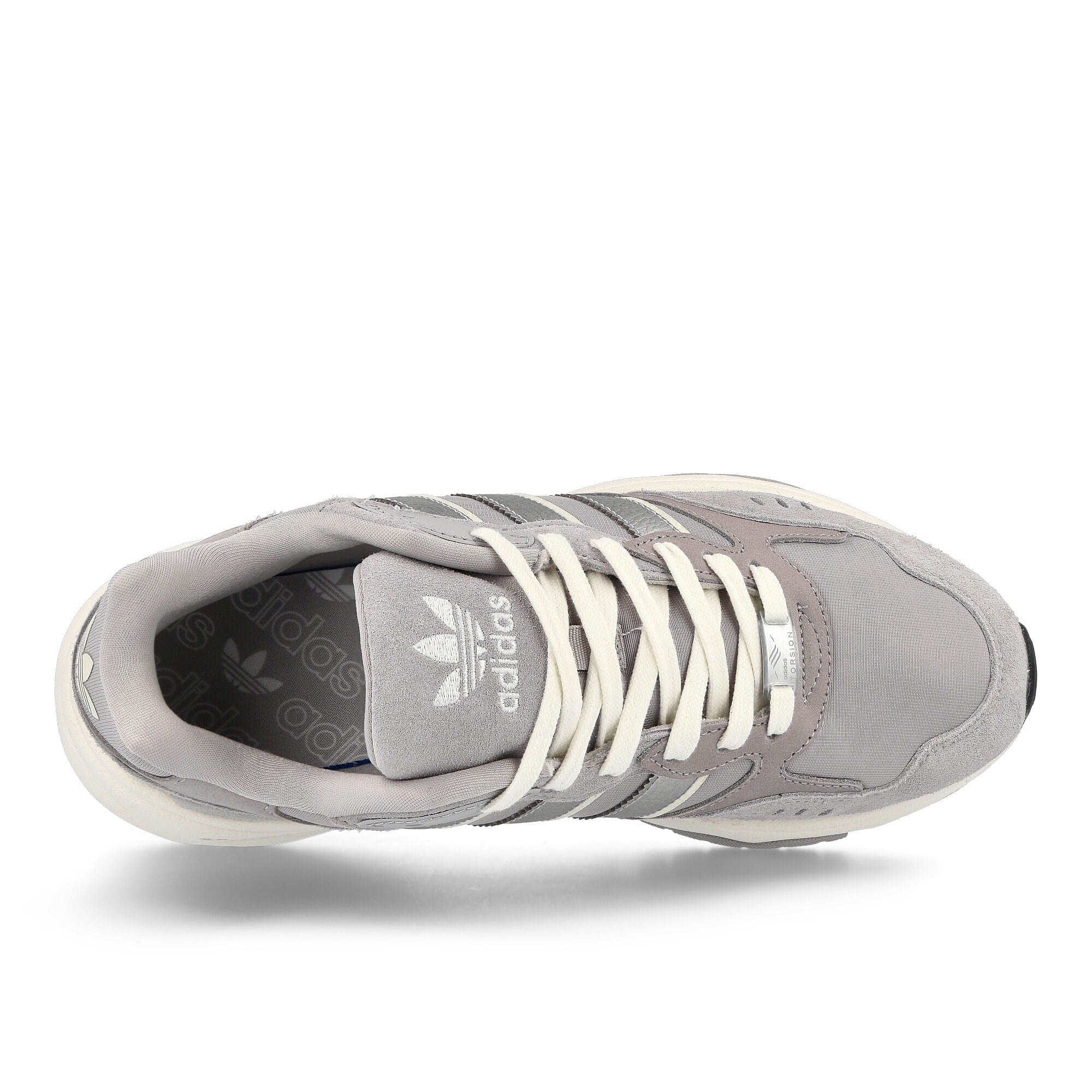 adidas Retropy F90 Grey Two / Silver Metallic / Off White Sneakers  Detailfoto | Overkill