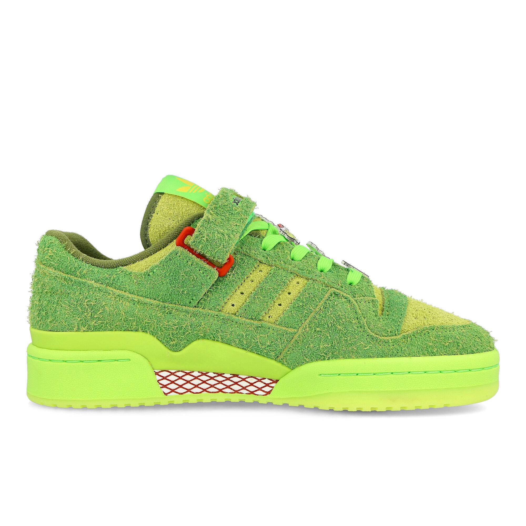 adidas Forum Low The Grinch Supplier Colour / Solar Green / Red Sneakers  Silhouette | Overkill