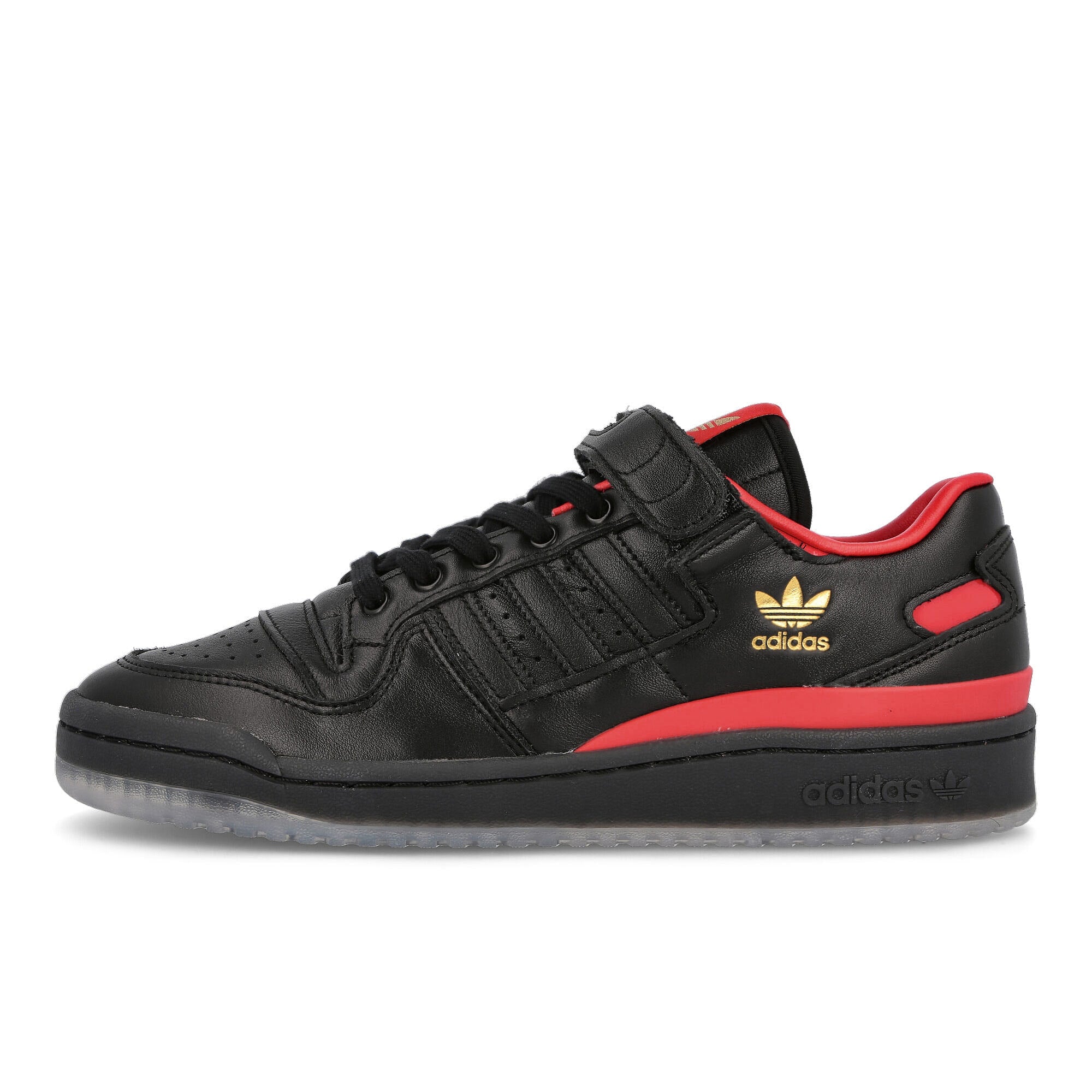 adidas Circoloco x adidas Forum Low Core Black / Core Black / Vivid Red Sneakers HQ3618 | Overkill