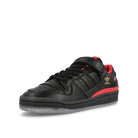 adidas Circoloco x adidas Forum Low Core Black / Core Black / Vivid Red Sneakers  Close Up | Overkill