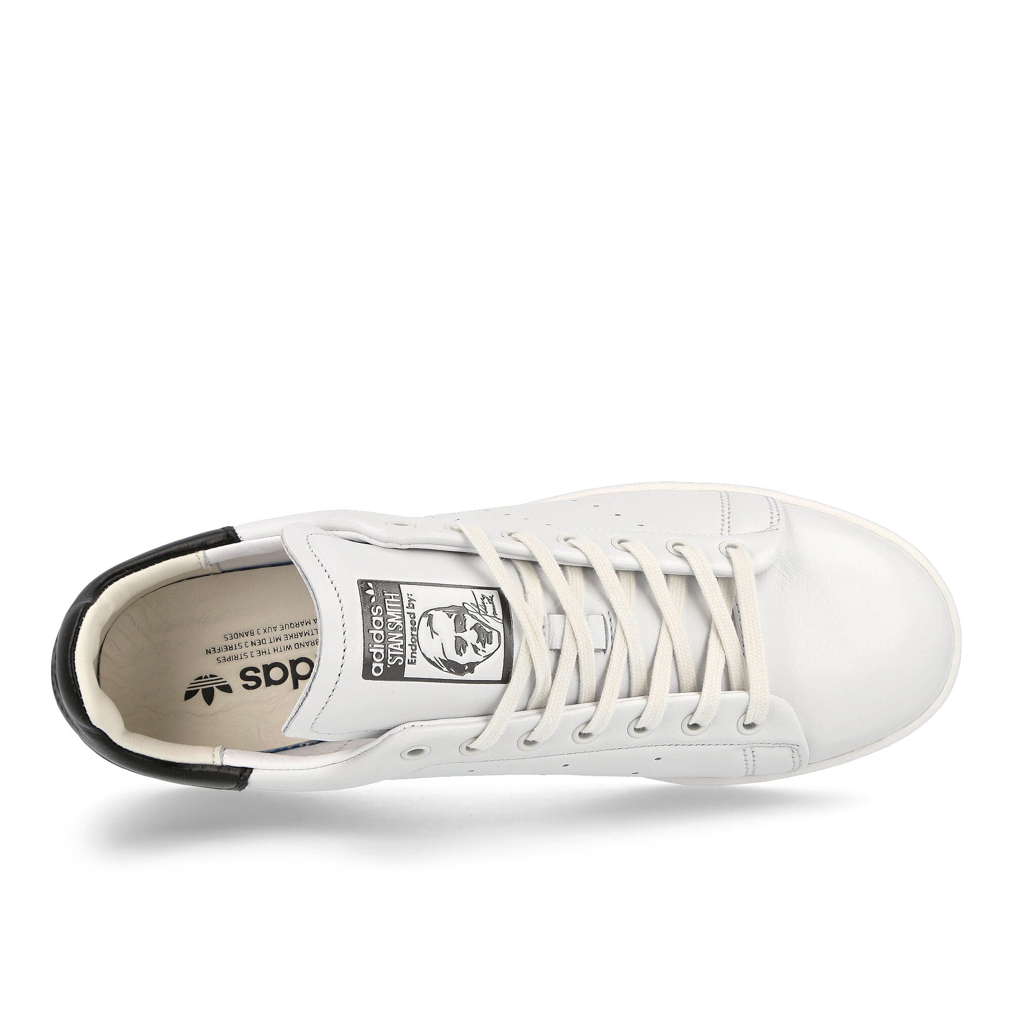 adidas Stan Smith Lux Crystal White / Off White / Core Black Sneakers  Detailfoto | Overkill