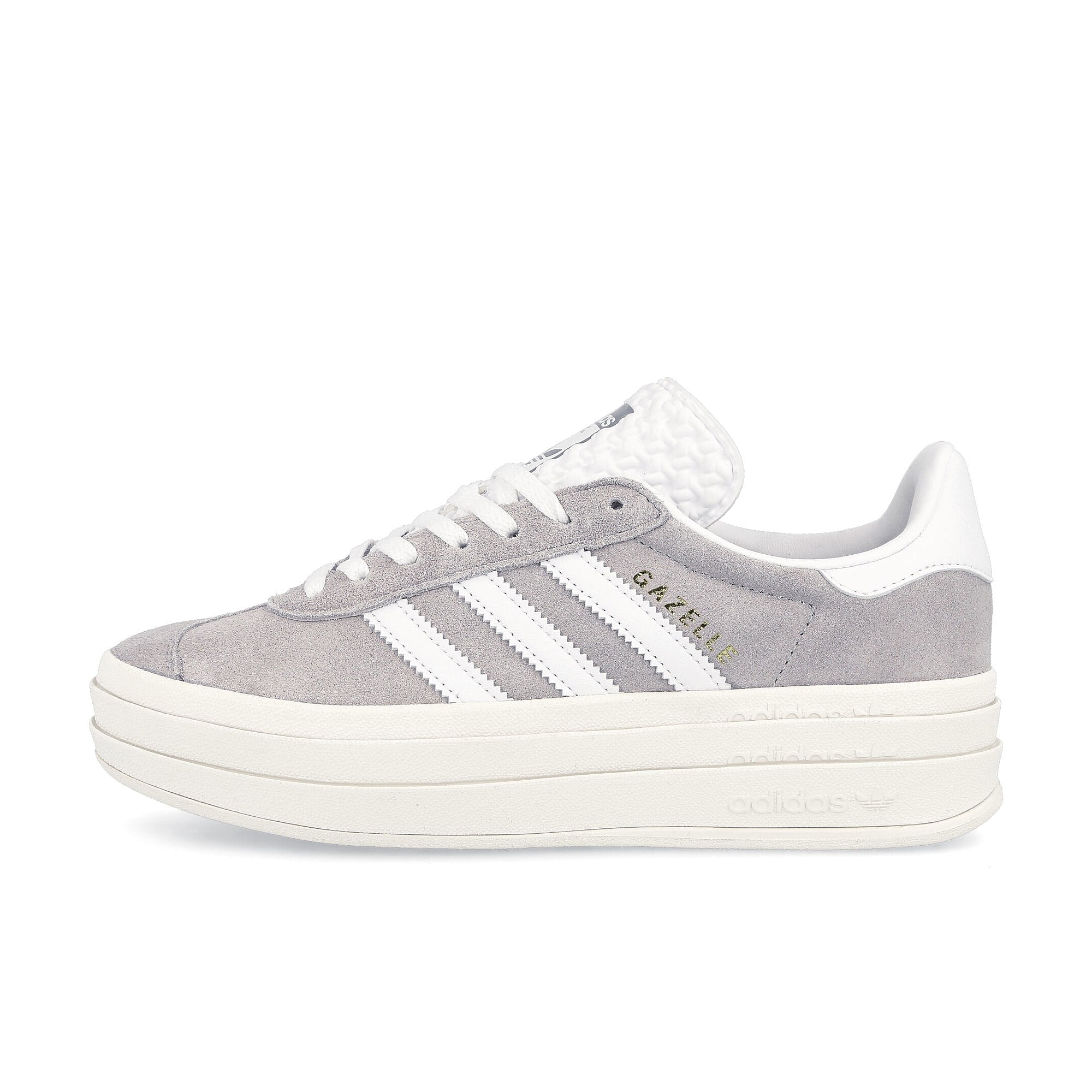 adidas Gazelle Bold W Grey Two / Footwear White / Chalk White Low Top Sneakers HQ6893 | Overkill
