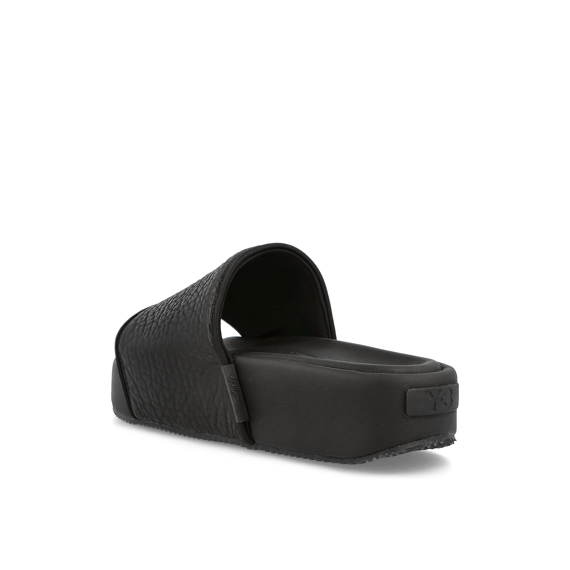 Y-3 slide Black-Black-Black Slides, Sandals & Slippers  Material | Overkill