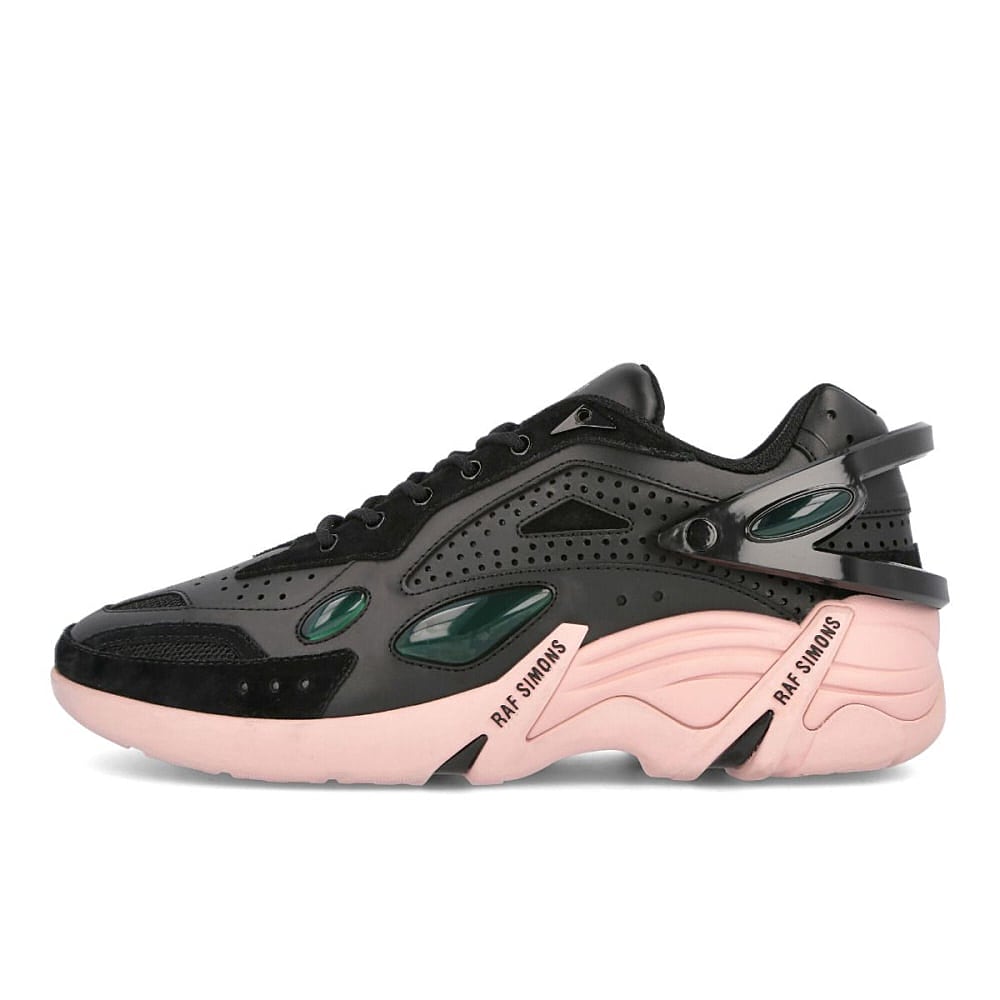 Raf Simons cylon-21 Black / Pink Low Top Sneakers HR74003L | Overkill