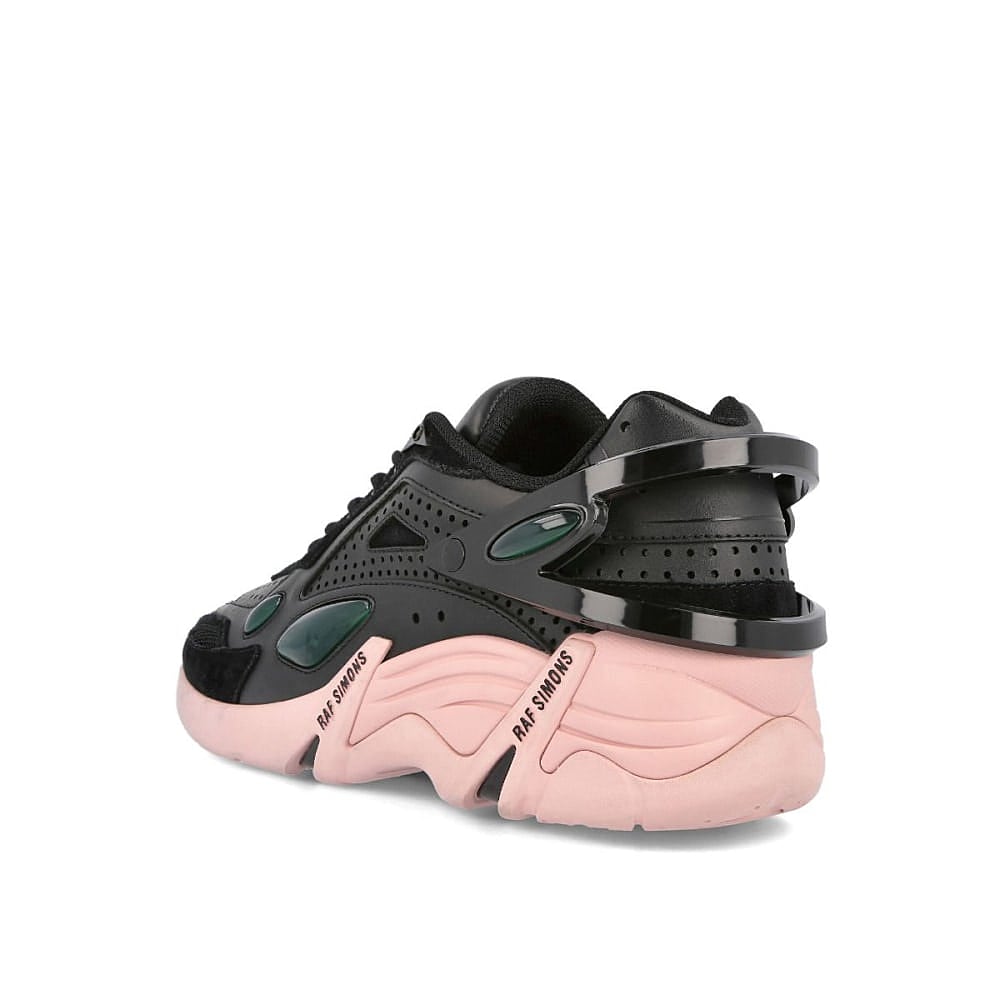 Raf Simons cylon-21 Black / Pink Low Top Sneakers  Material | Overkill