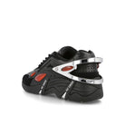 Raf Simons cylon-21 Black Red Low Top Sneakers  Material | Overkill