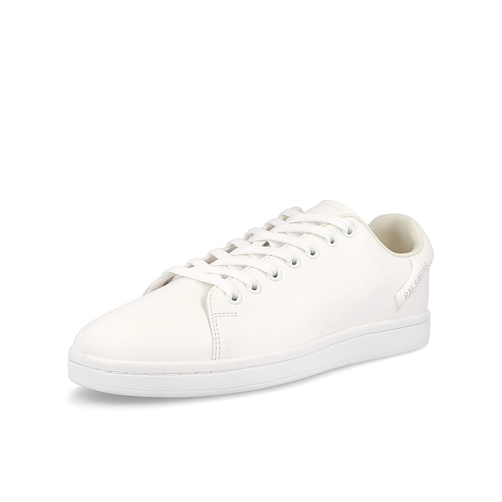 Raf Simons orion White Low Top Sneakers  Close Up | Overkill