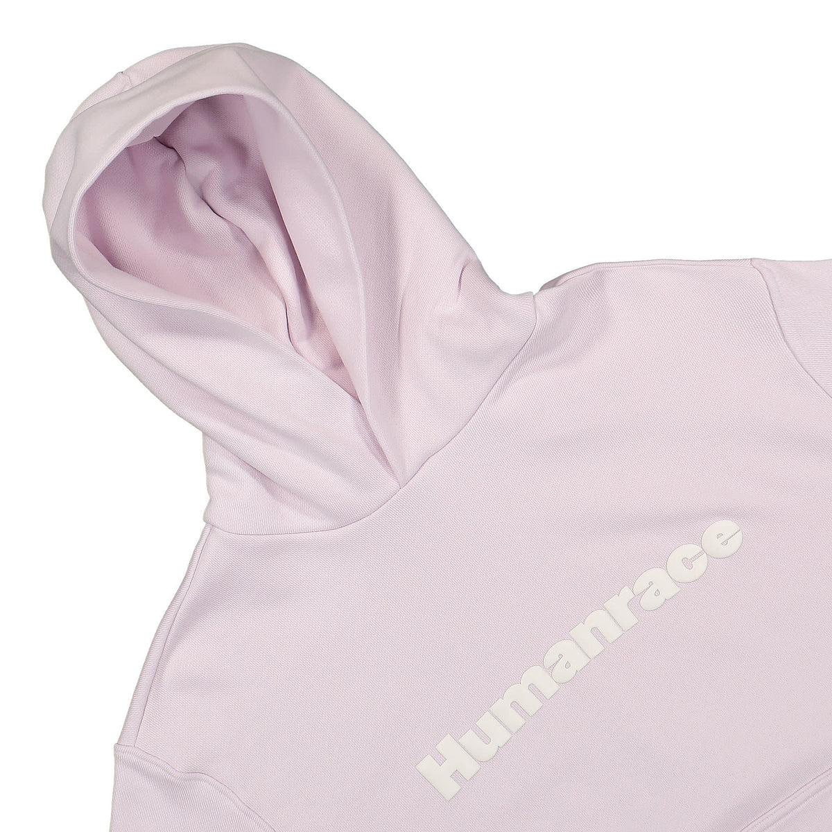 adidas Pharrell Williams x adidas Basics Hoody Pink Hoodies Close-up | Overkill