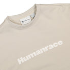 adidas Pharrell Williams x adidas Basics Crew Alumin Sweatshirts Close-up | Overkill