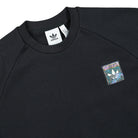 adidas Graphic Crew Sweatshirt Black Sweatshirts Close-up | Overkill