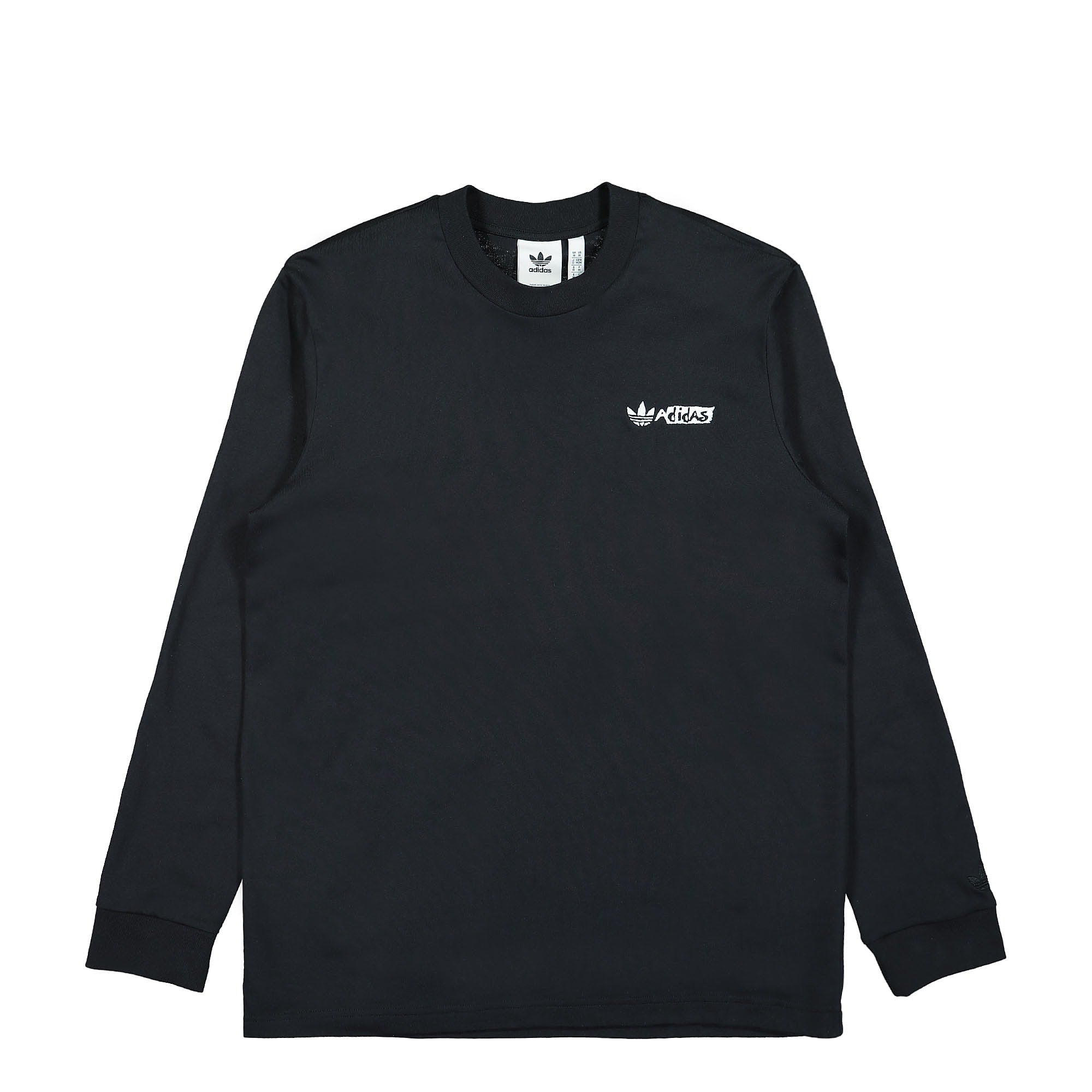 adidas Graphic Long Sleeve Black Longsleeves HT1660 | Overkill