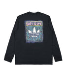 adidas Graphic Long Sleeve Black Longsleeves Close-up | Overkill