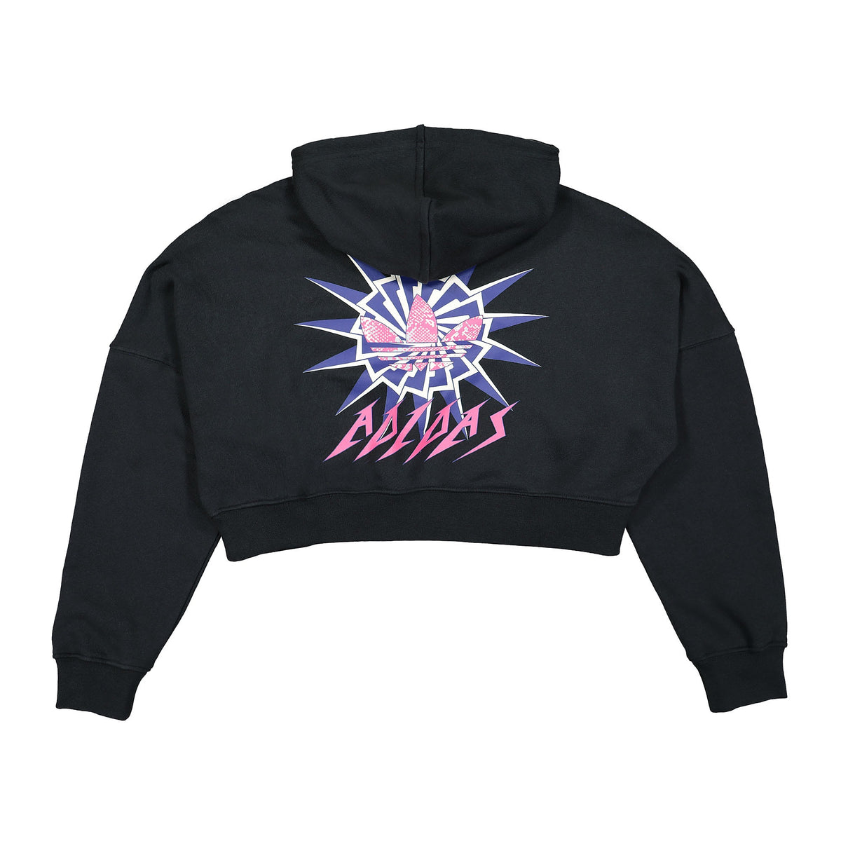 adidas Wmns Cropped Hoodie Black Hoodies Material | Overkill