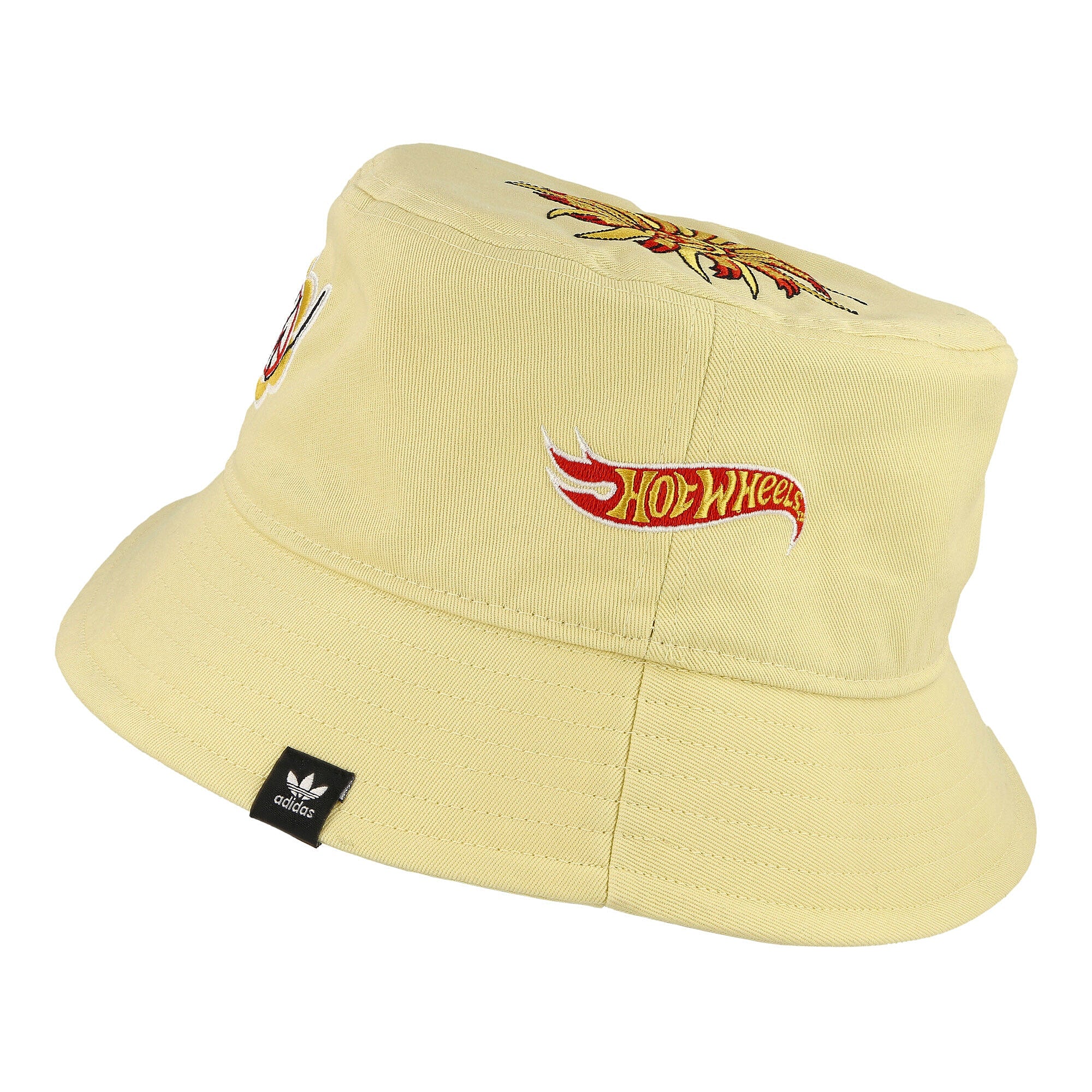 adidas Sean Wotherspoon x Hot Wheels x adidas Bucket Hat Easy Yellow Bucket Hats  Material | Overkill