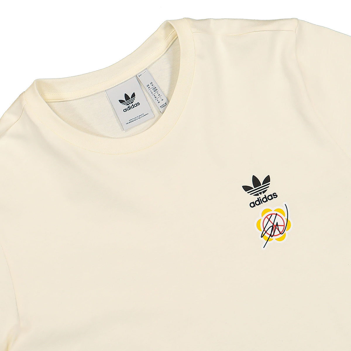adidas Sean Wotherspoon x Hot Wheels x adidas Tee White T-Shirts Close-up | Overkill