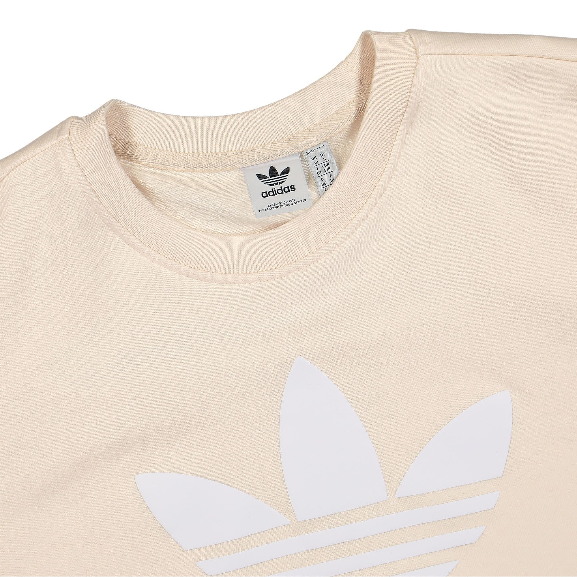 adidas Wmns French Terry Crew Sweatshirt Wonwhi Sweatshirts Close-up | Overkill