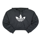 adidas Wmns Cropped Hoodie Carbon Hoodies HU1609 | Overkill