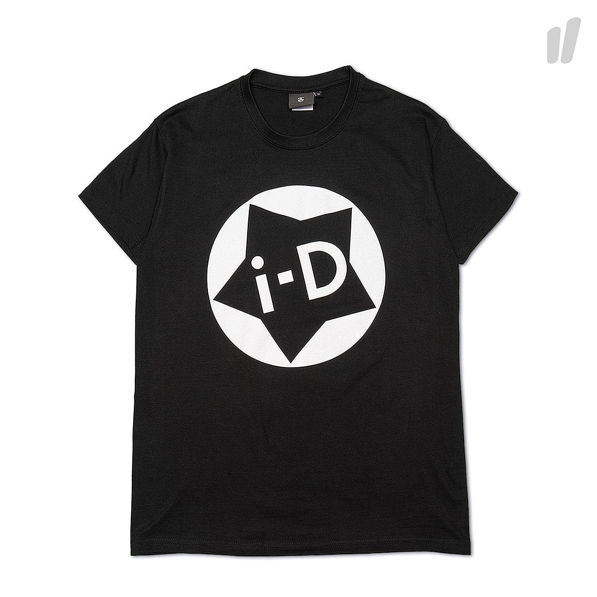 i-D Classic Star Logo Tee Black T-Shirts I-D01-BK | Overkill