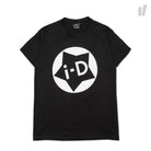 i-D Classic Star Logo Tee Black T-Shirts I-D01-BK | Overkill