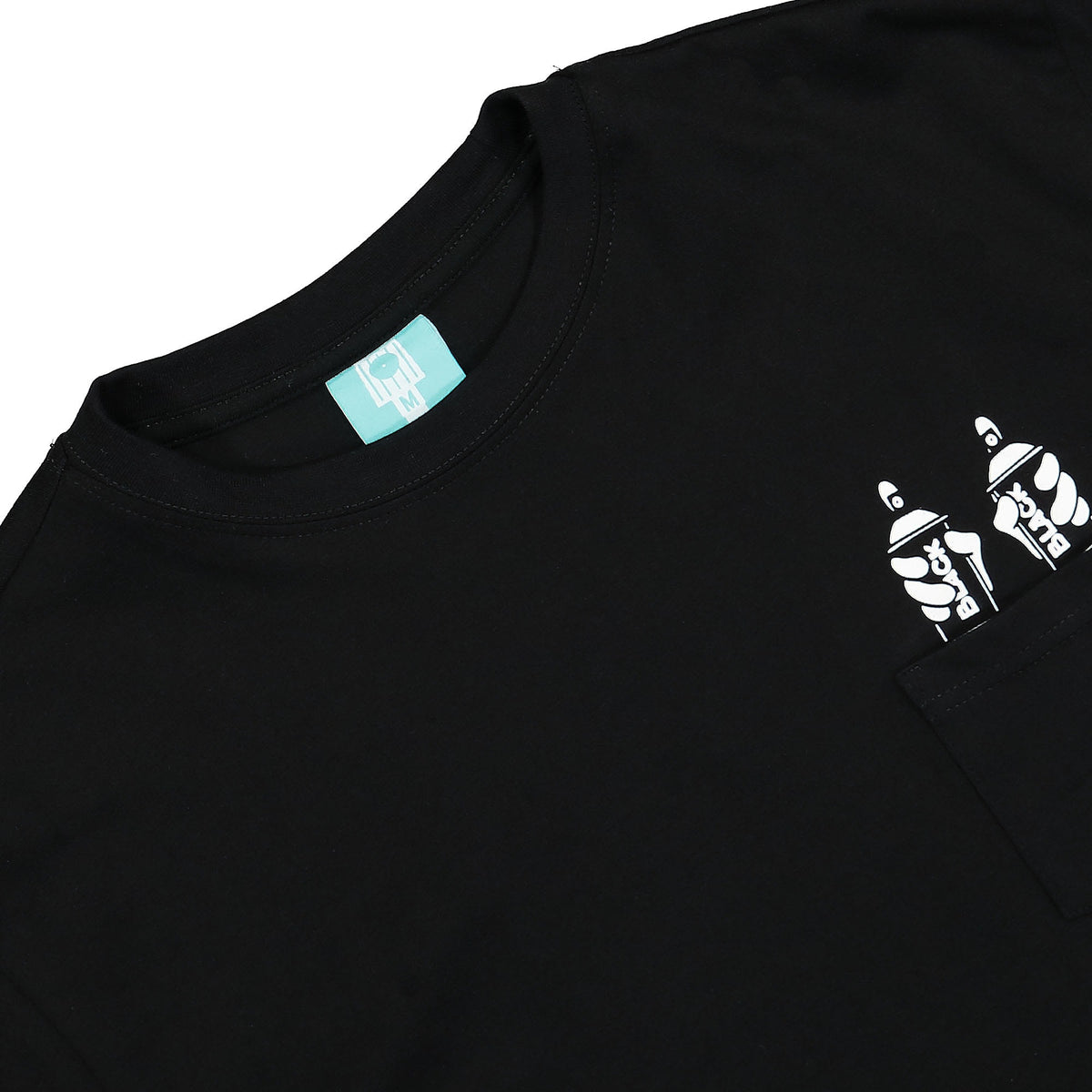 Montana Pocket Black Can T-Shirt Black T-Shirts Close-up | Overkill