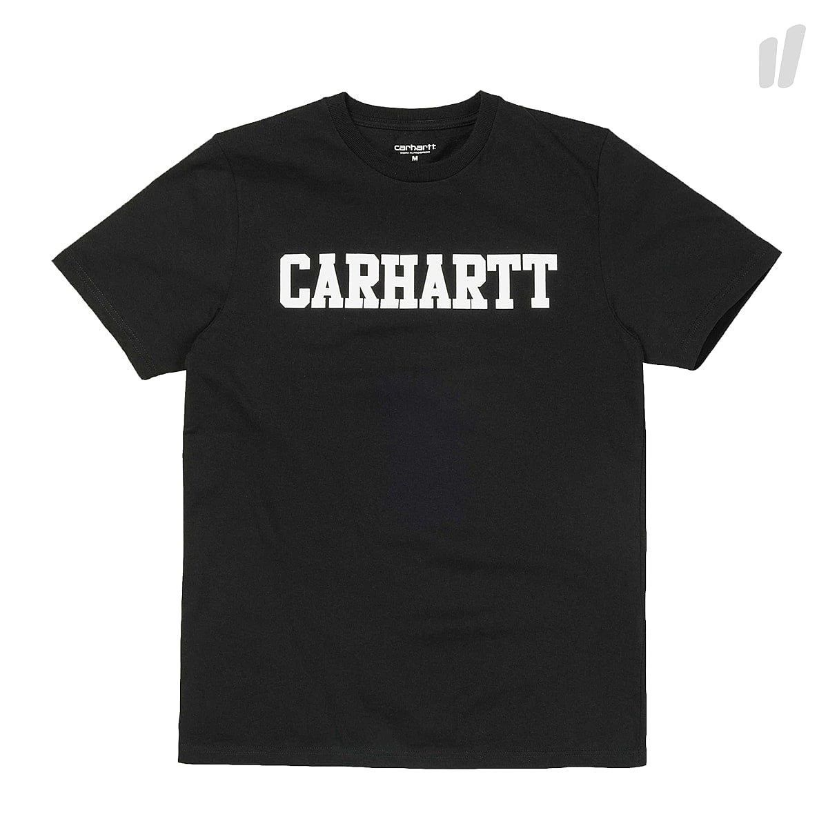 Carhartt WIP College T-Shirt Black / White T-Shirts I015730.841.89.03 | Overkill