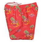 Carhartt WIP Drift Swim Trunks Etna Red Swimwear Close-up | Overkill