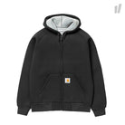 Carhartt WIP Car Lux Hooded Jacket Black / Grey Track Jackets I018044.89.93.03 | Overkill