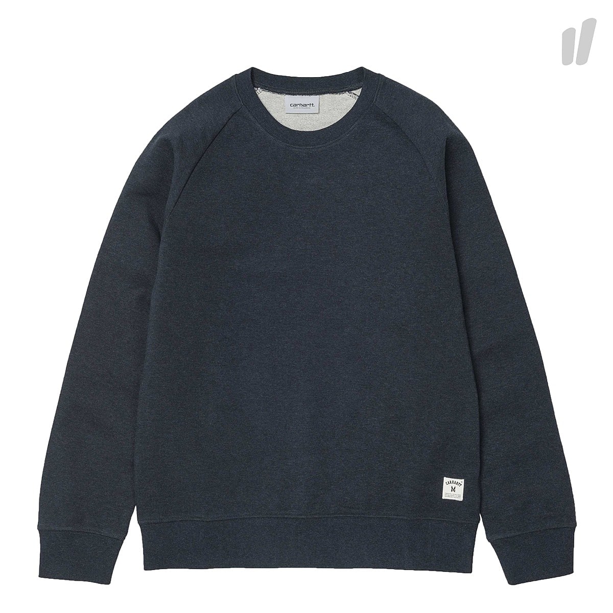 Carhartt WIP Holbrook LT Sweat Navy Noise Heather Sweatshirts I020711.YC.00.03 | Overkill