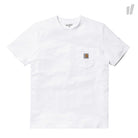 Carhartt WIP S/S Pocket T-Shirt White T-Shirts I022091.02.00.03 | Overkill