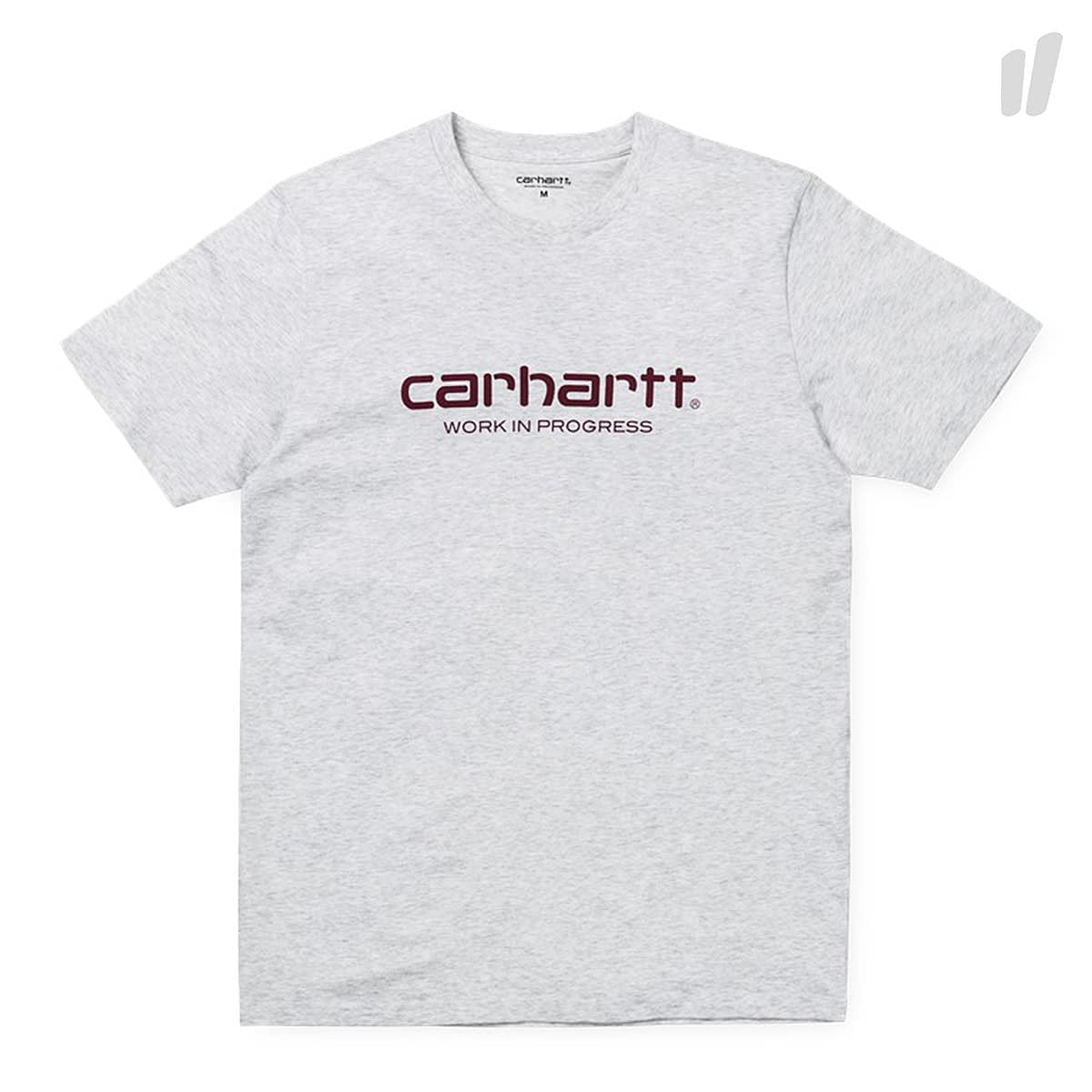 Carhartt WIP Script T-Shirt Ash Heather T-Shirts I022095.482.90.03 | Overkill