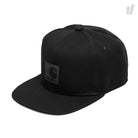 Carhartt WIP Logo Cap Black Caps I023099.89.00.06 | Overkill