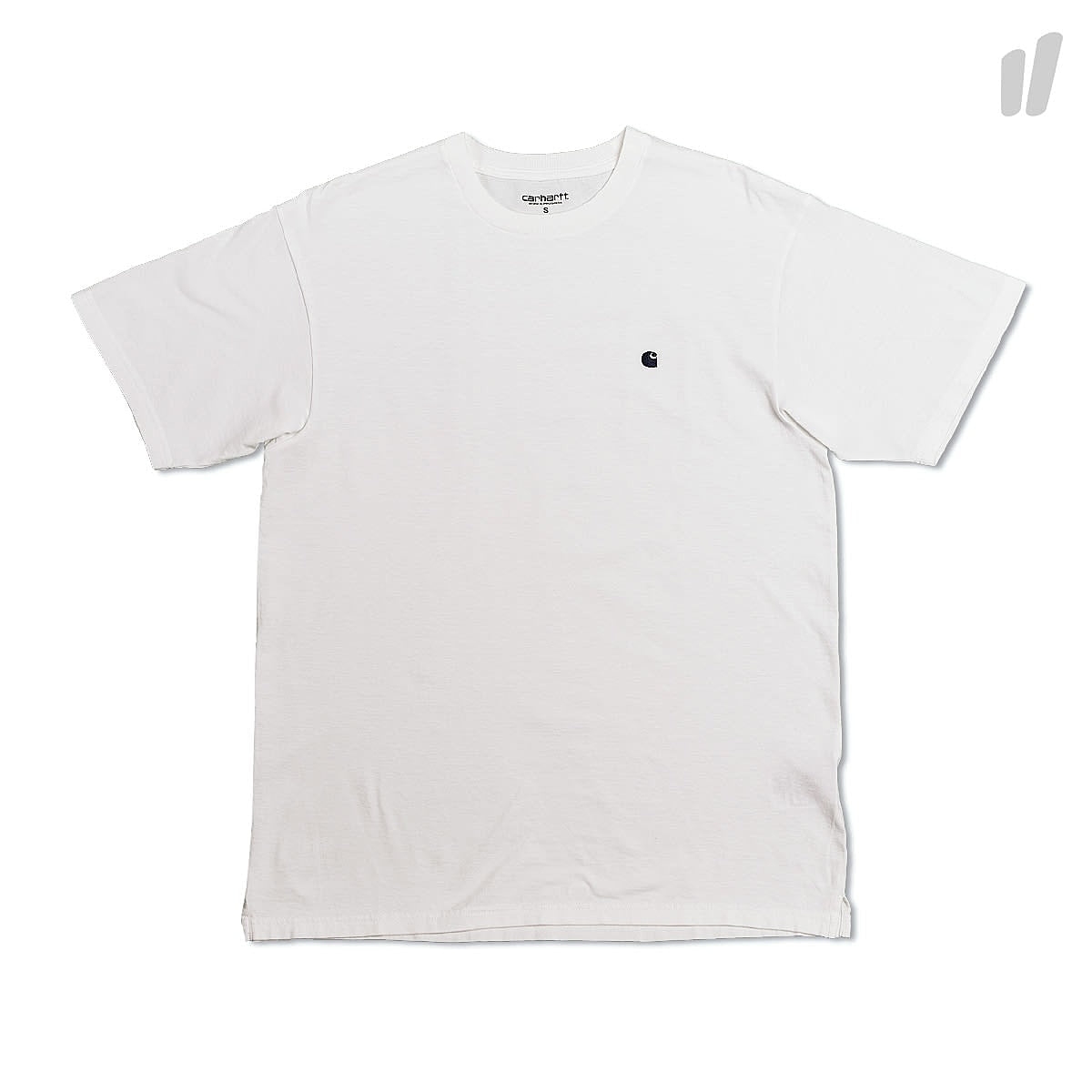 Carhartt WIP Madison T-Shirt White / Blue T-Shirts I023875.02.91.03 | Overkill