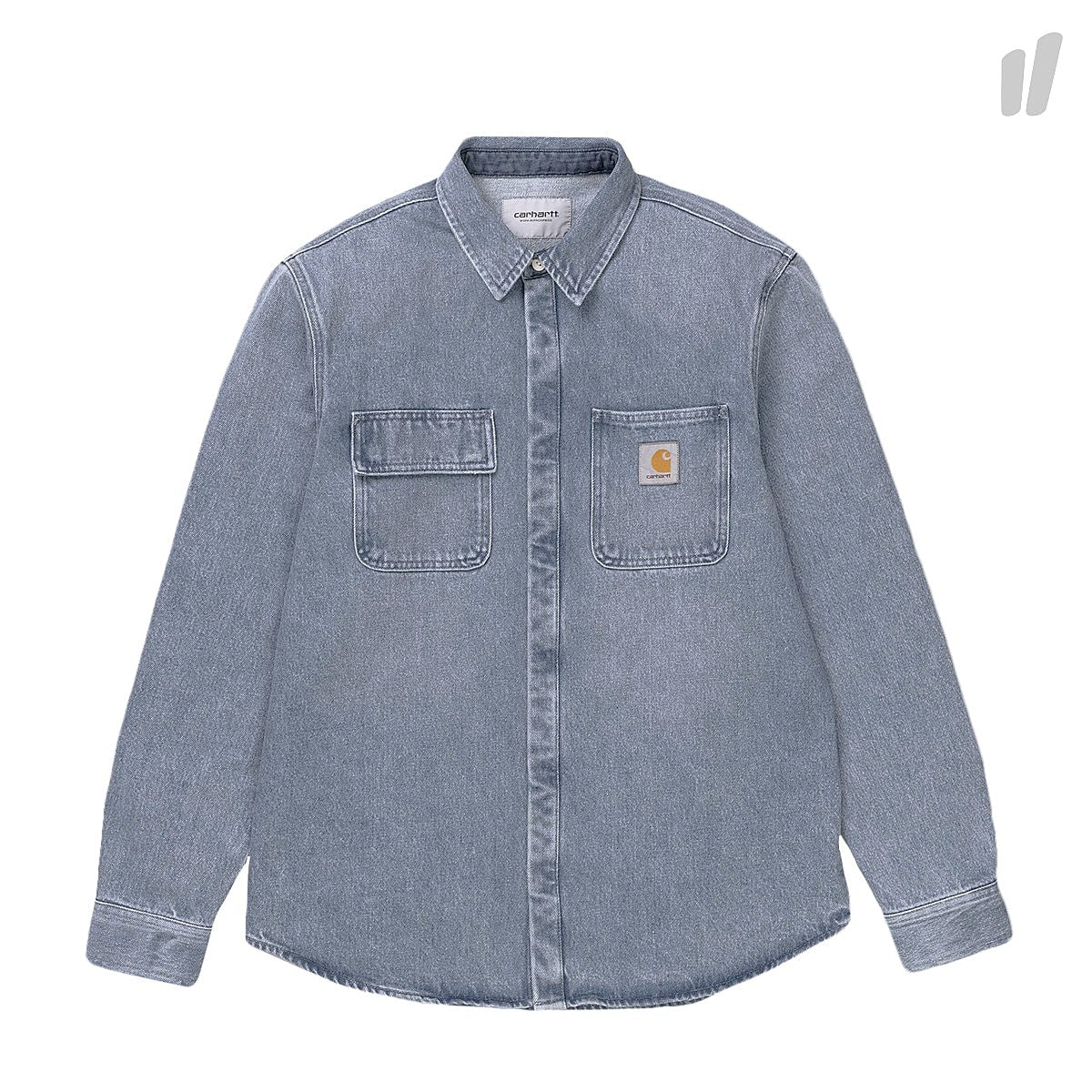 Carhartt WIP Salinac Shirt Blue Light Shirts I023977.01.47.03 | Overkill