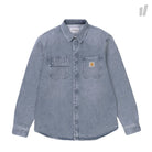 Carhartt WIP Salinac Shirt Blue Light Shirts I023977.01.47.03 | Overkill