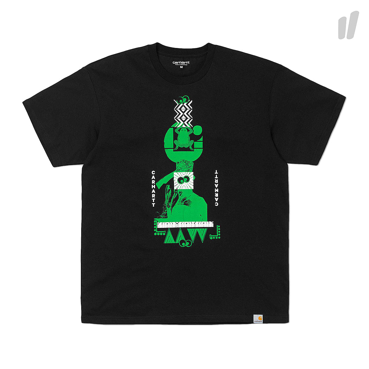 Carhartt WIP Stacks T-Shirt Black T-Shirts 024756.89.00.03 | Overkill