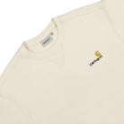 Carhartt WIP American Script Sweat Natural Sweatshirts Close-up | Overkill