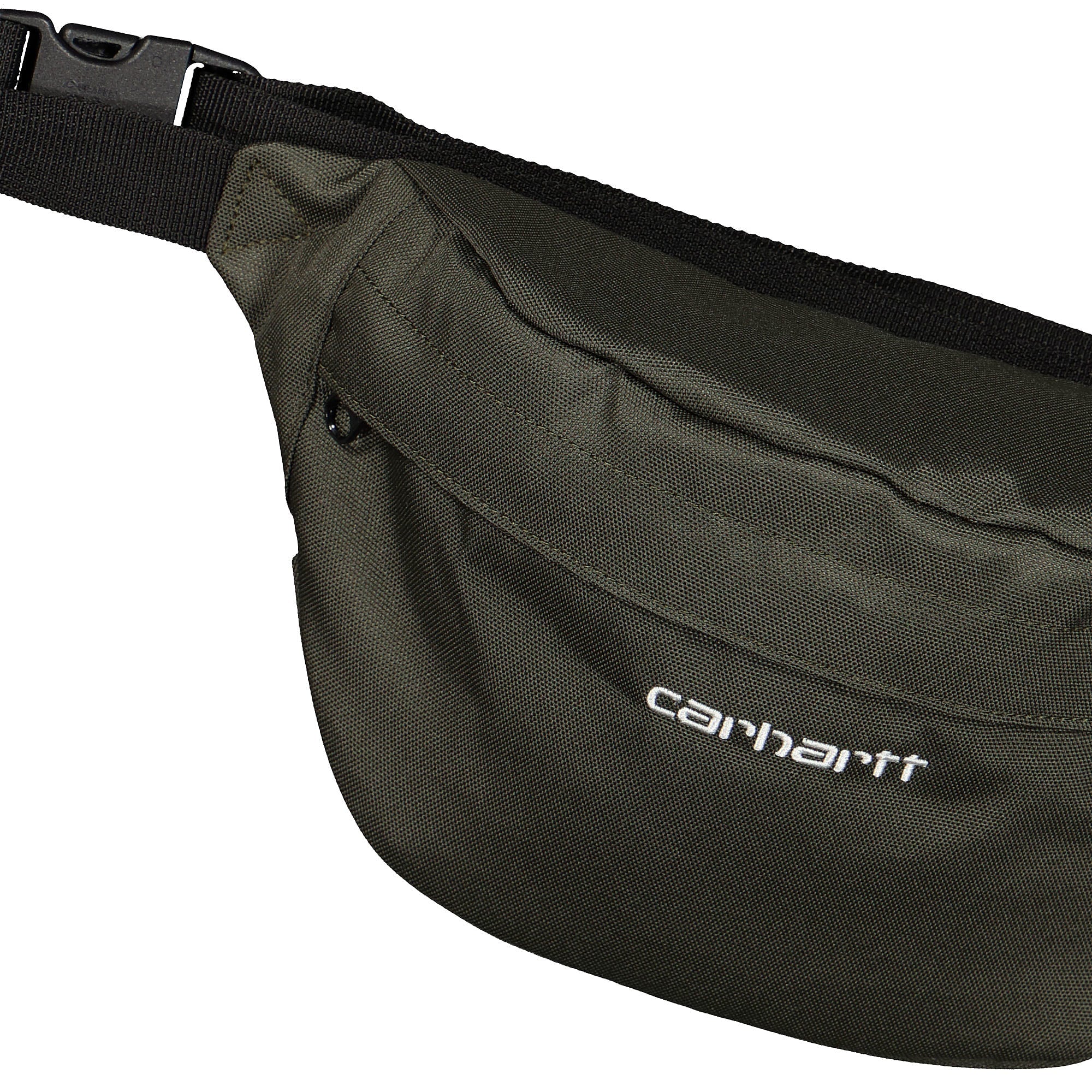 Carhartt WIP Payton Hip Bag Cypress / White Hip & Waist Bags Close-up | Overkill