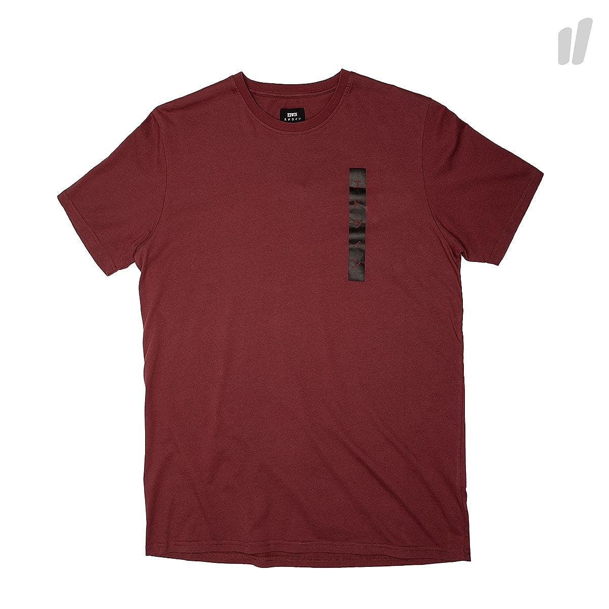 Edwin Hallmark T-Shirt Single Jersey Oxblood Red T-Shirts I025872.OXR.67.03 | Overkill