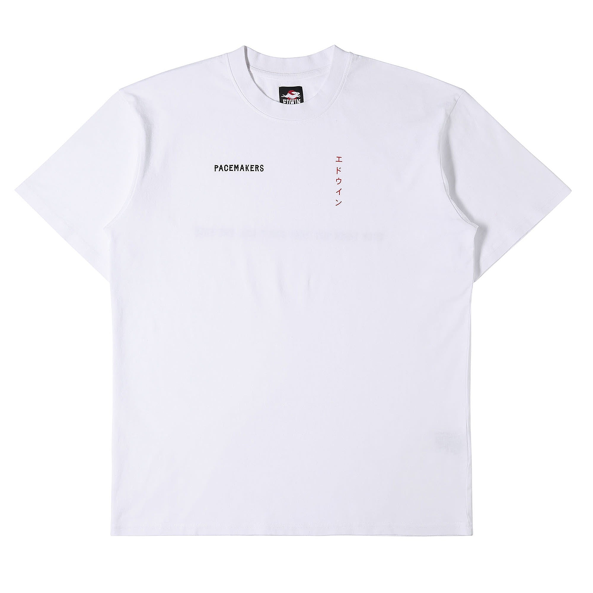 Edwin Pacemaker x Edwin Pace Basic Tee White T-Shirts I027384 | Overkill